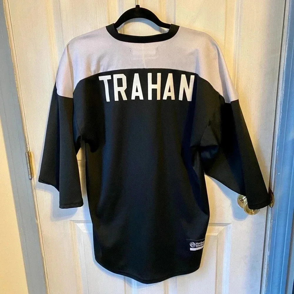 Trahan Hockey Monkey Jersey Unisex Youth Size L/XL